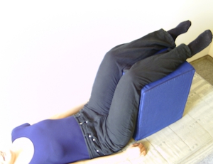 Lagerungswuerfel blau